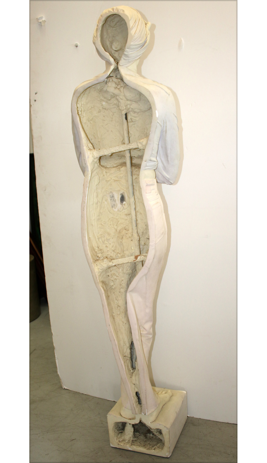 Marc Sijan Life Size Woman Sculpture Modernism